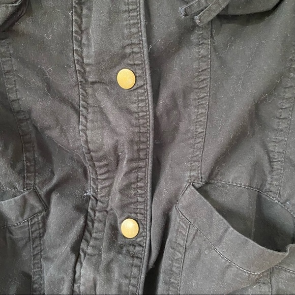 Charlotte Russe Black Jacket with Brass Hardware Details - Picture 5 of 7